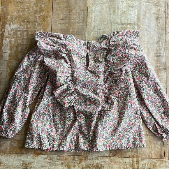 Crewcuts Girls Floral Blouse set size M(8-9) - Picture 10 of 10